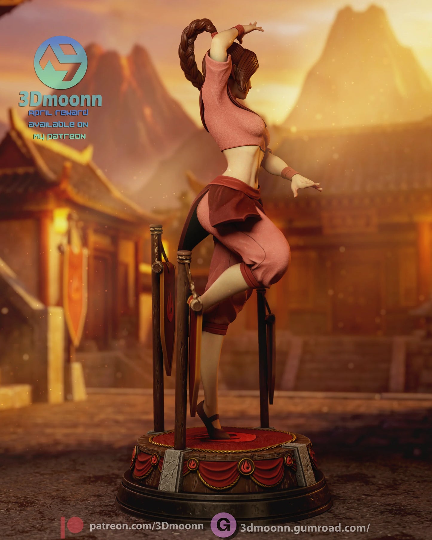 Ty Lee | Avatar The Last Airbender | Handcrafted Figure