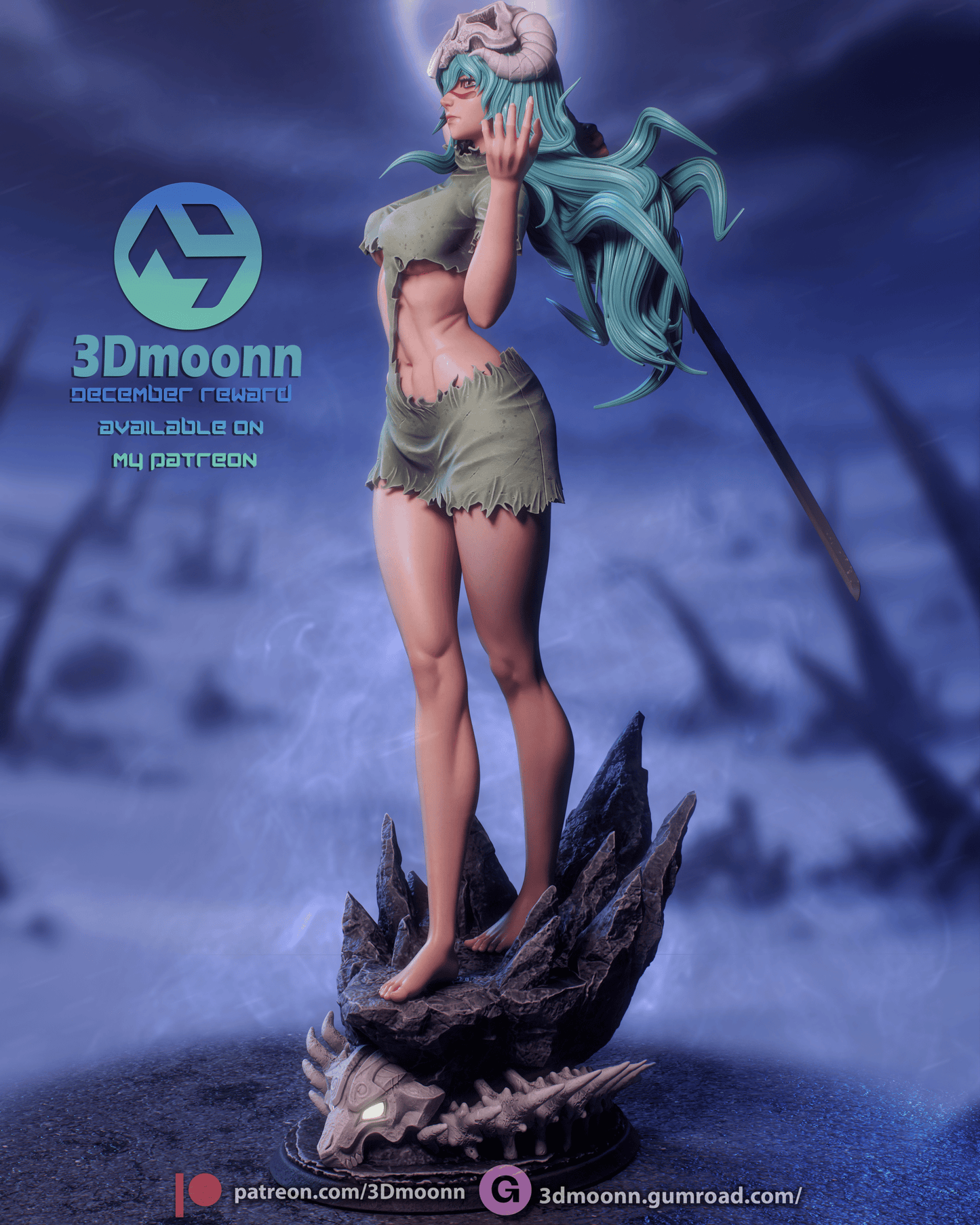 Nelliel | Bleach | Handcrafted Figure