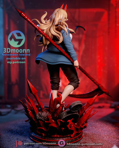 The Blood Fiend Queen | Chainsaw | Handcrafted Figure