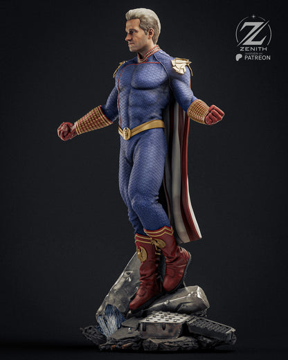 Patriotic Guardian | Handcrafted Figure