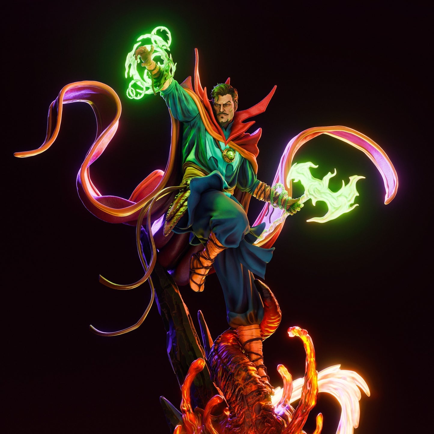 Mystic Sorcerer | Handcrafted Figure