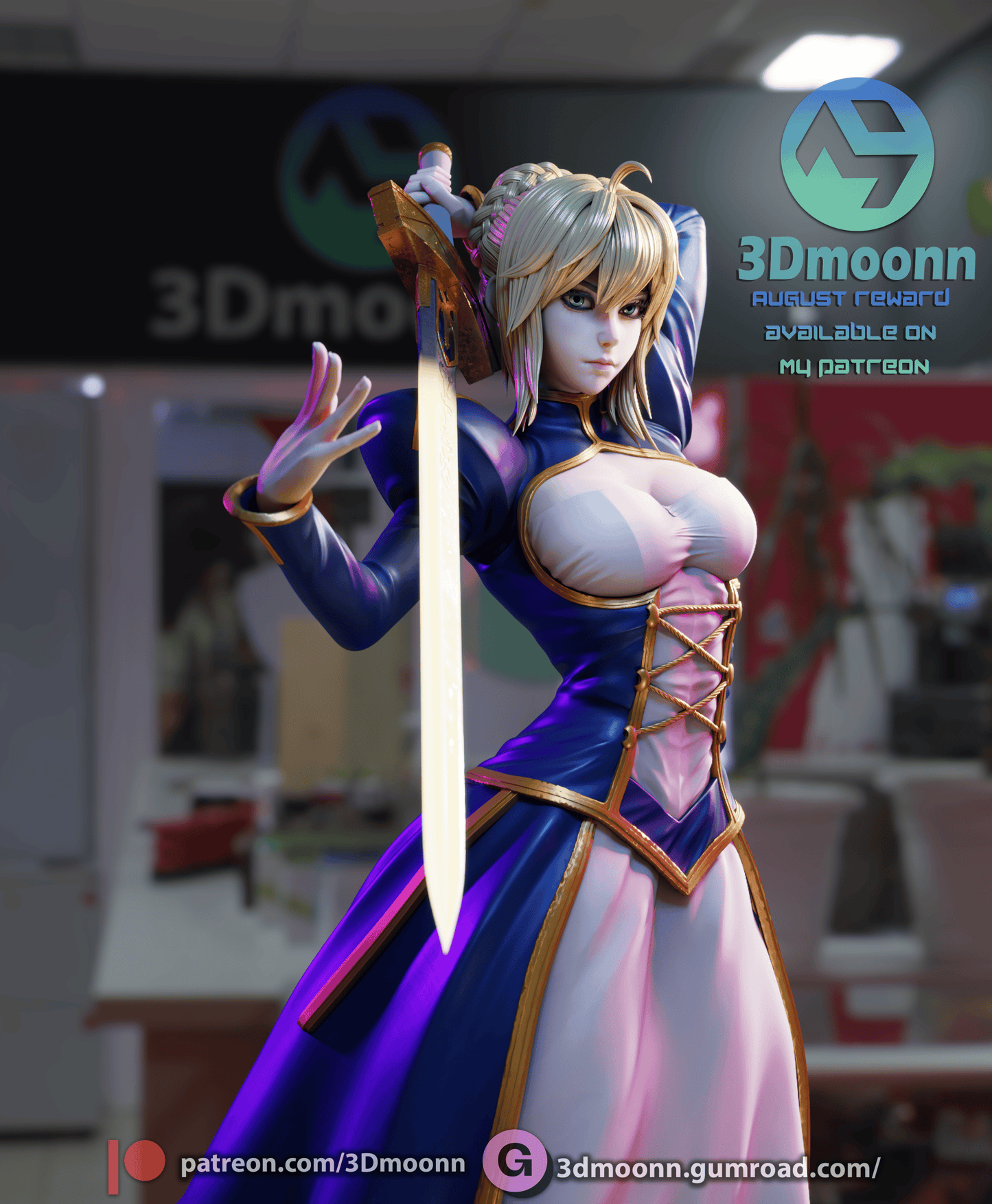 Saber | Fate Series | Handcrafted Figure