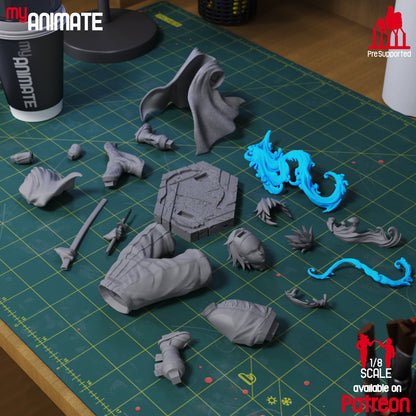 Giyu Tomioka | Demon Slayer | Handcrafted Figure