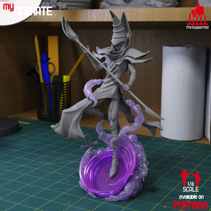 Dark Magician | Yu-Gi-Oh! | Handcrafted Figure