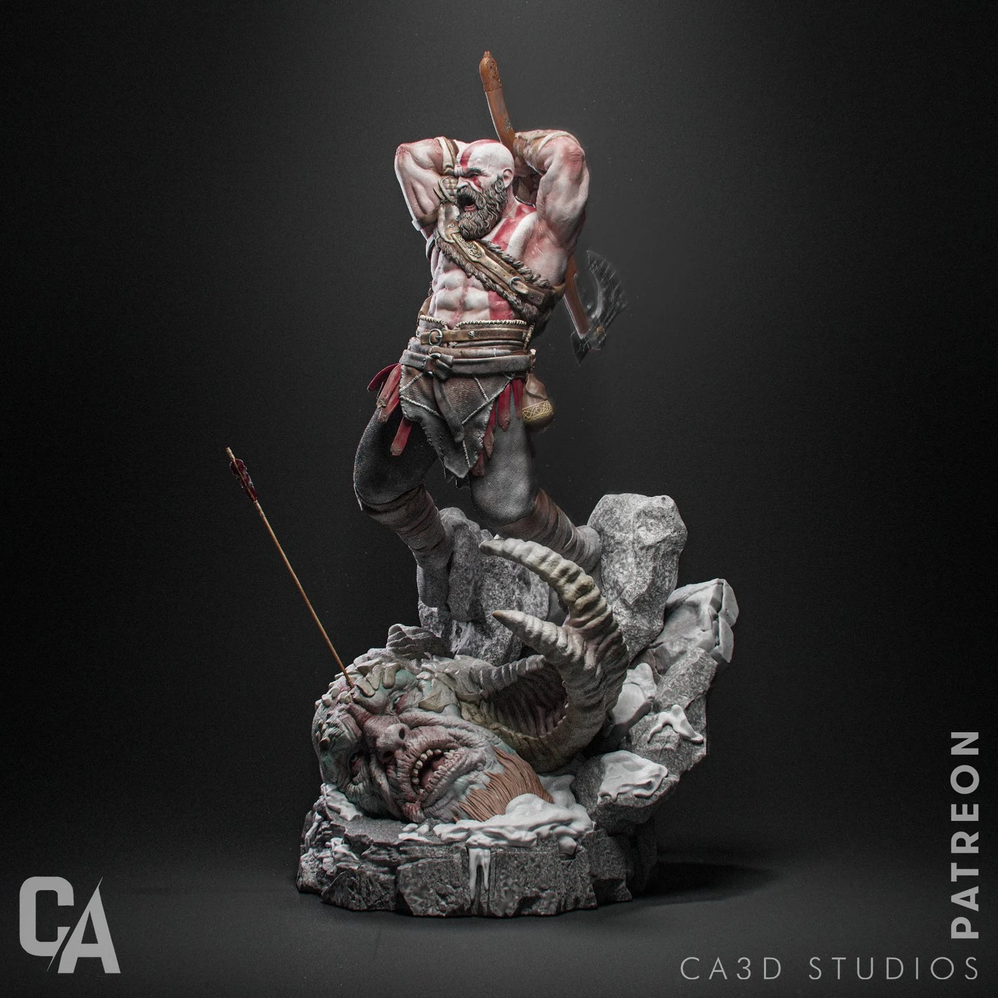 Kratos | God of War | Handcrafted Figure