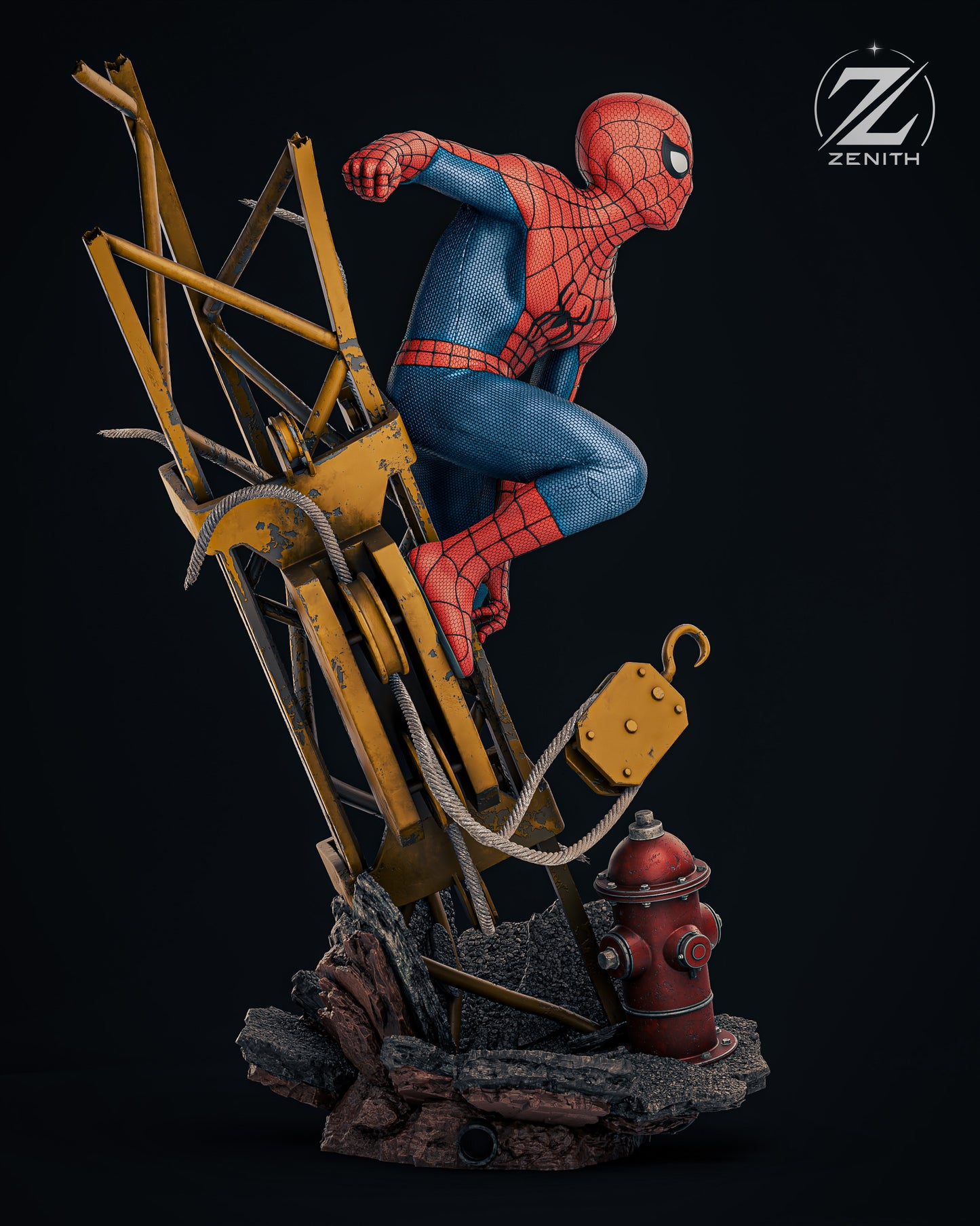 Web Slinging Hero | Handcrafted Figure