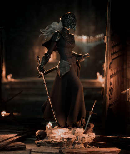 Dark Fire Keeper | Handcrafted Figure