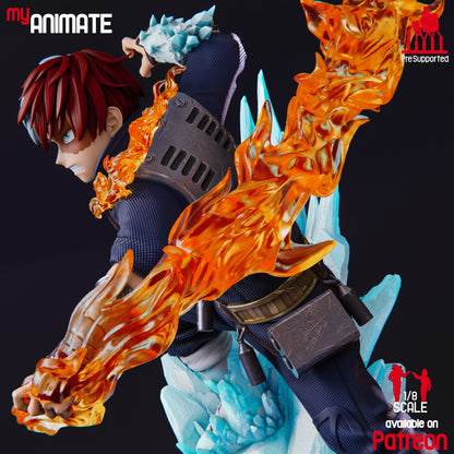 Shoto Todoroki | My Hero Academia | Handcrafted Figure