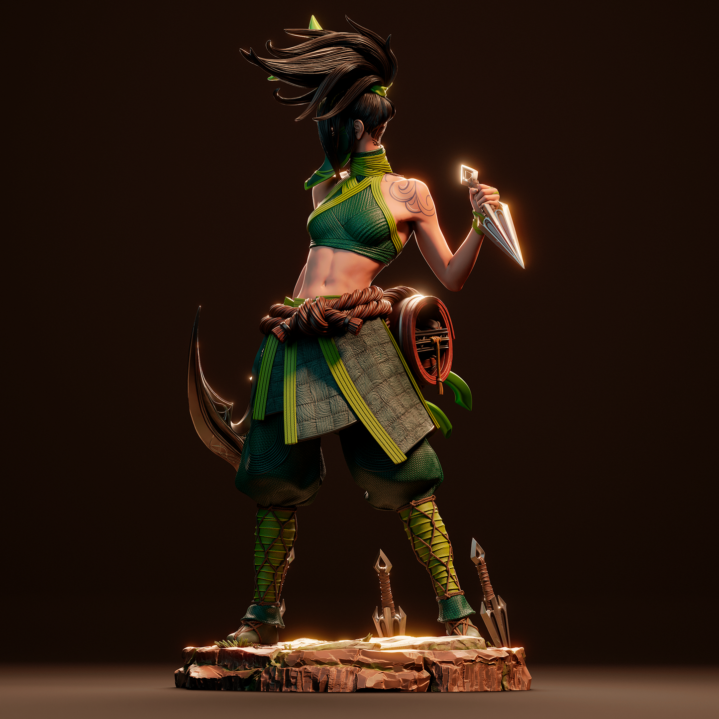 Akali | League of Legends | Handcrafted Figure