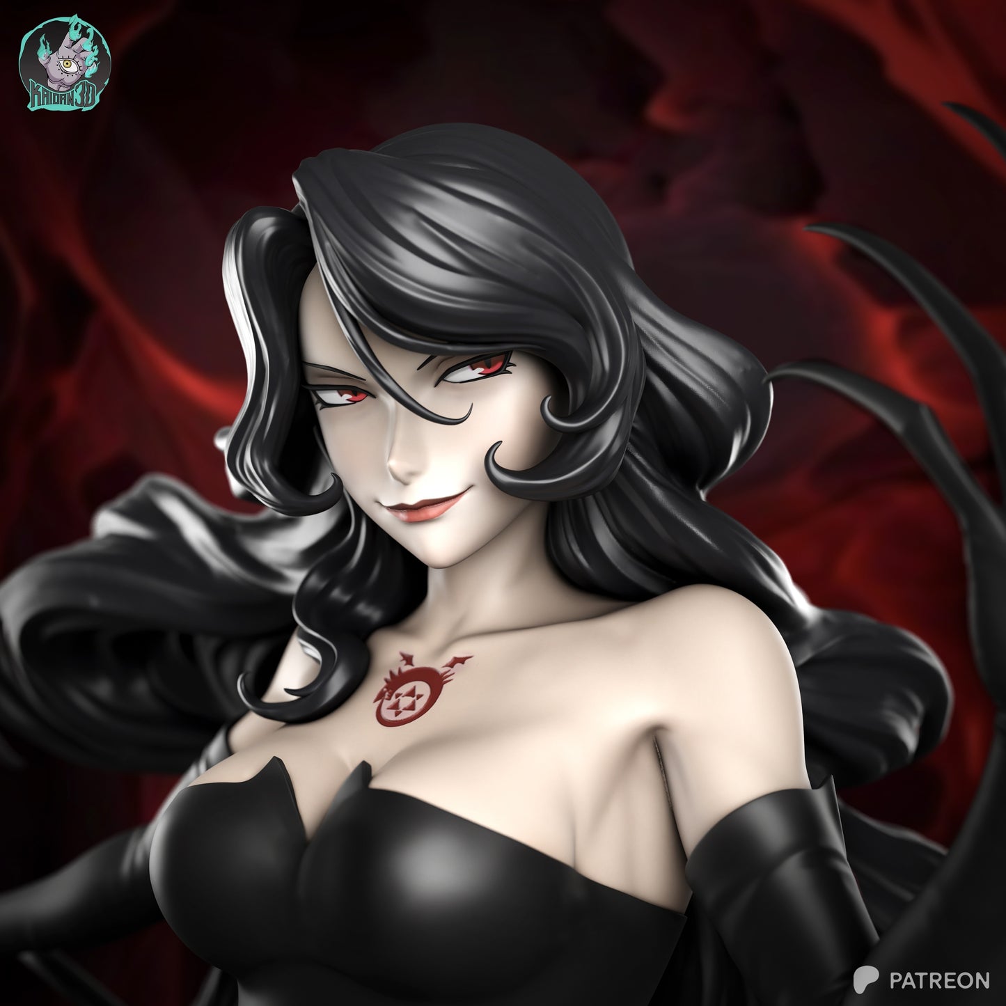 Lust | Fullmetal Alchemist | Handcrafted Figure