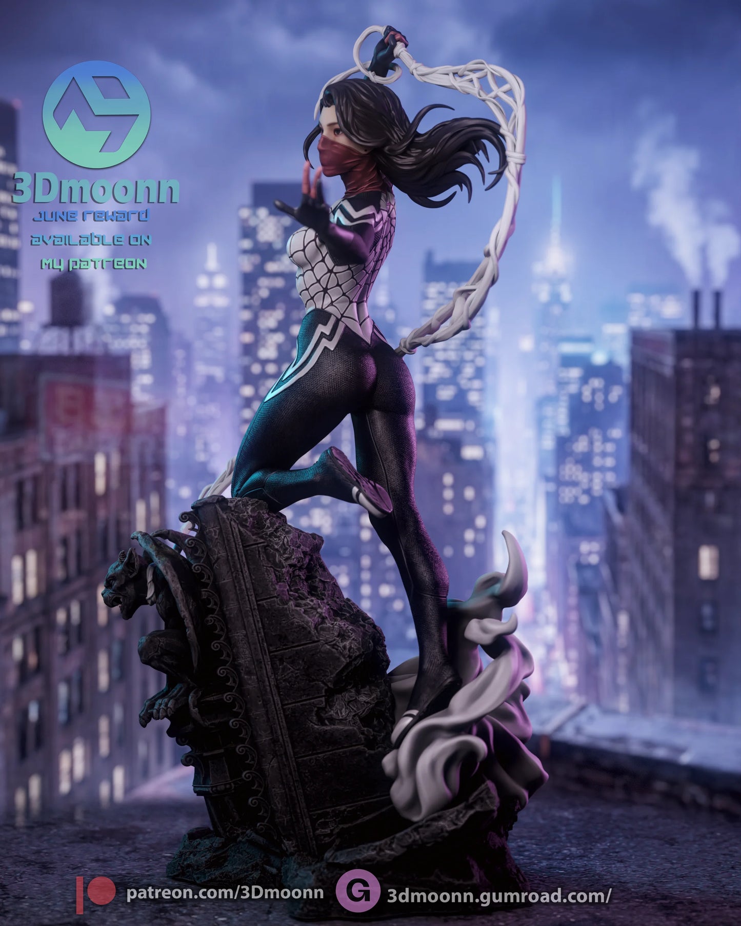 Spider Heroine | Handcrafted Figure