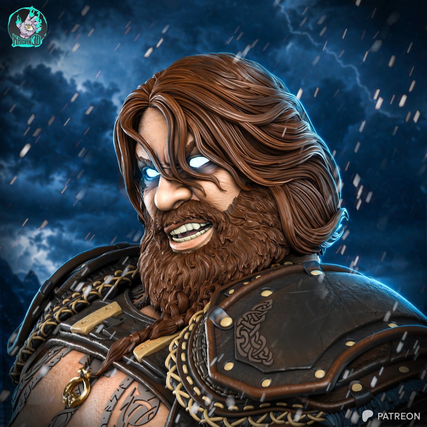 Thunder God | Handcrafted Figure