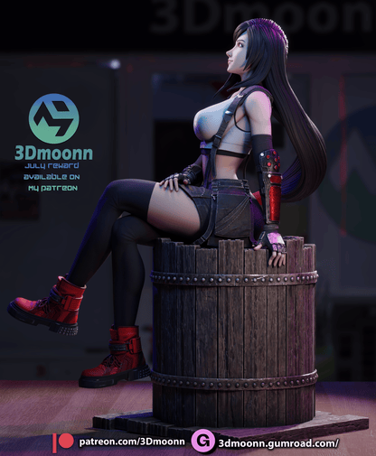 Tifa Lockhart | Final Fantasy VII  | Handcrafted Figure