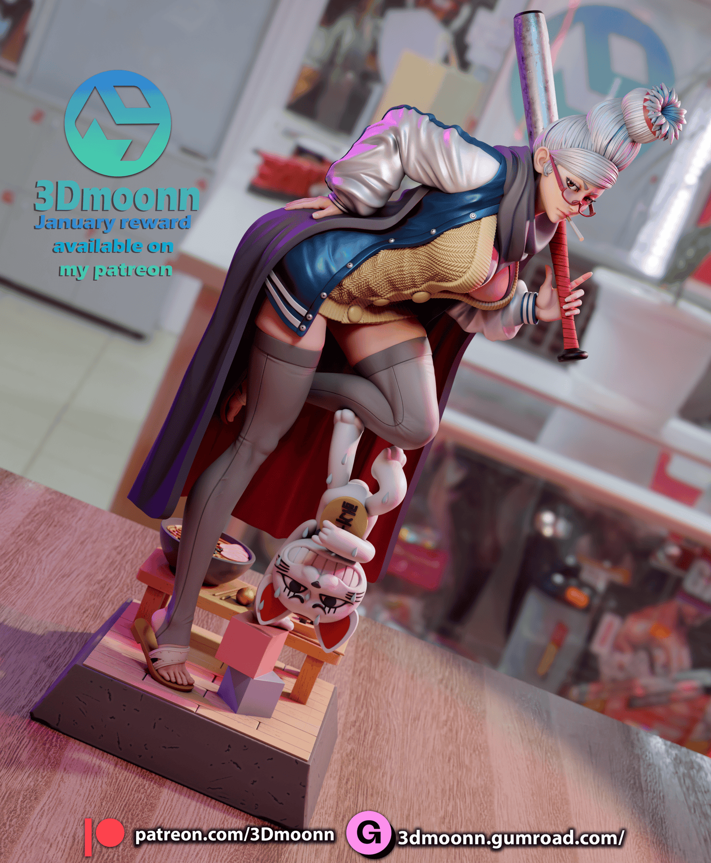 Seiko Ayase | Dandandan | Handcrafted Figure