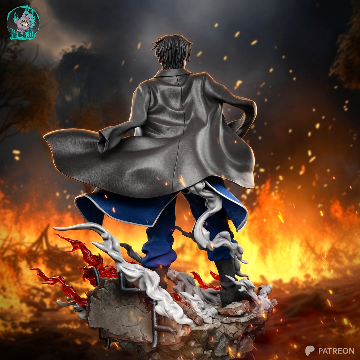 Flame Alchemist | Handcrafted Figure
