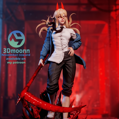 The Blood Fiend Queen | Chainsaw | Handcrafted Figure