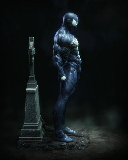 Shadow Web Warrior | Handcrafted Figure