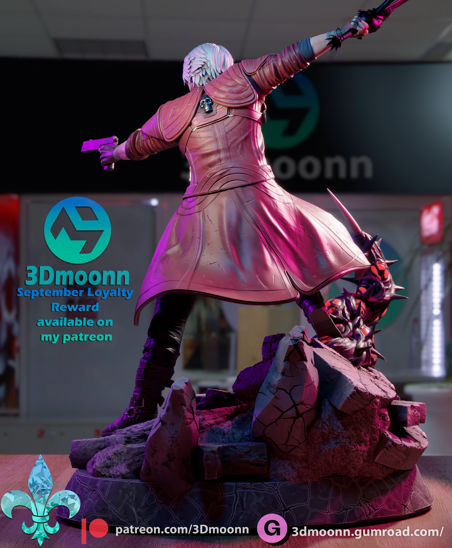 Dante | Devil May Cry 5 | Handcrafted Figure