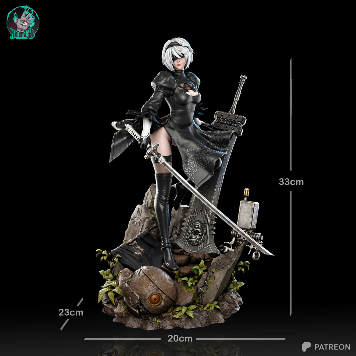 Battle Android | Handcrafted Figure