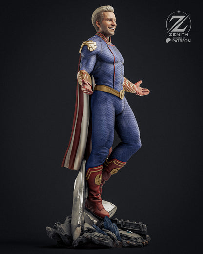 Patriotic Guardian | Handcrafted Figure