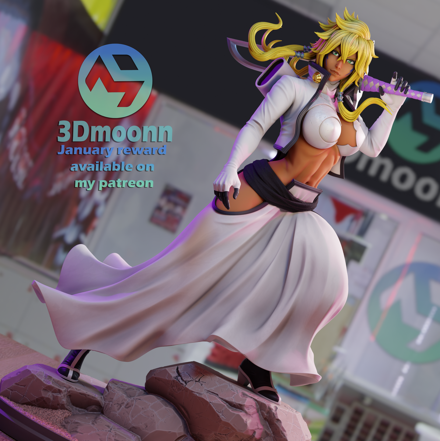 Tier Harribel | Bleach | Handcrafted Figure