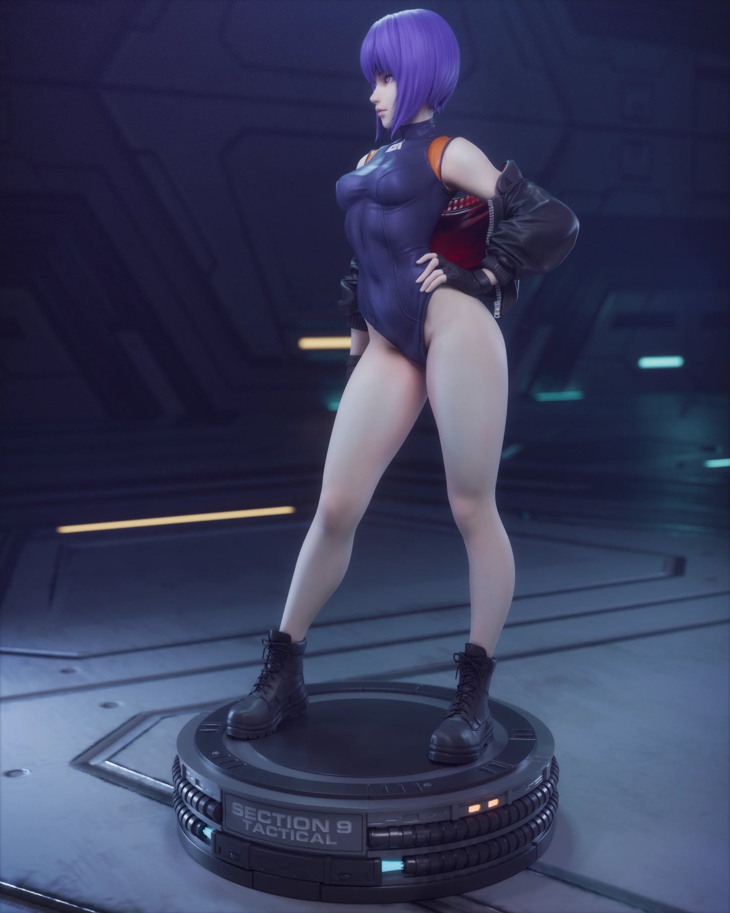 Motoko | Ghost in the Shell | Handcrafted Figure