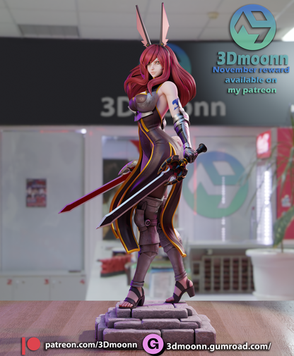 Erza Scarlet | Fairy Taill | Handcrafted Figure