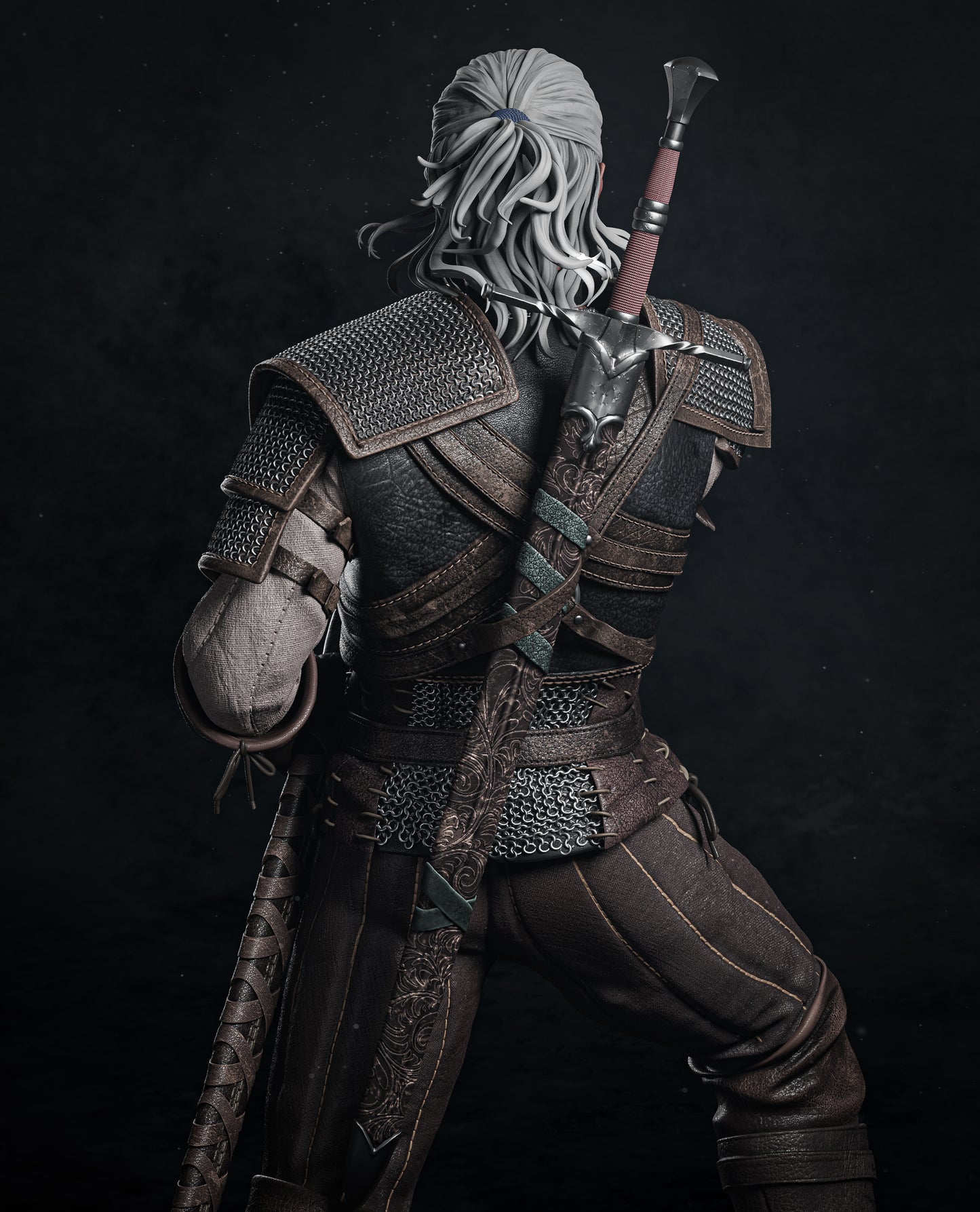 Geralt | The Witcher 3 | Handcrafted Figure