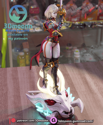 Cha Hae In | Solo Leveling | Handcrafted Figure