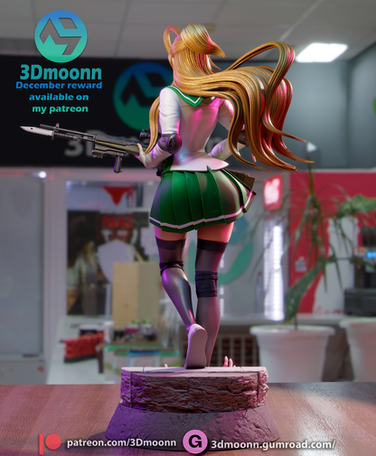 Rei Miyamoto | Highschool of the Dead | Handcrafted Figure