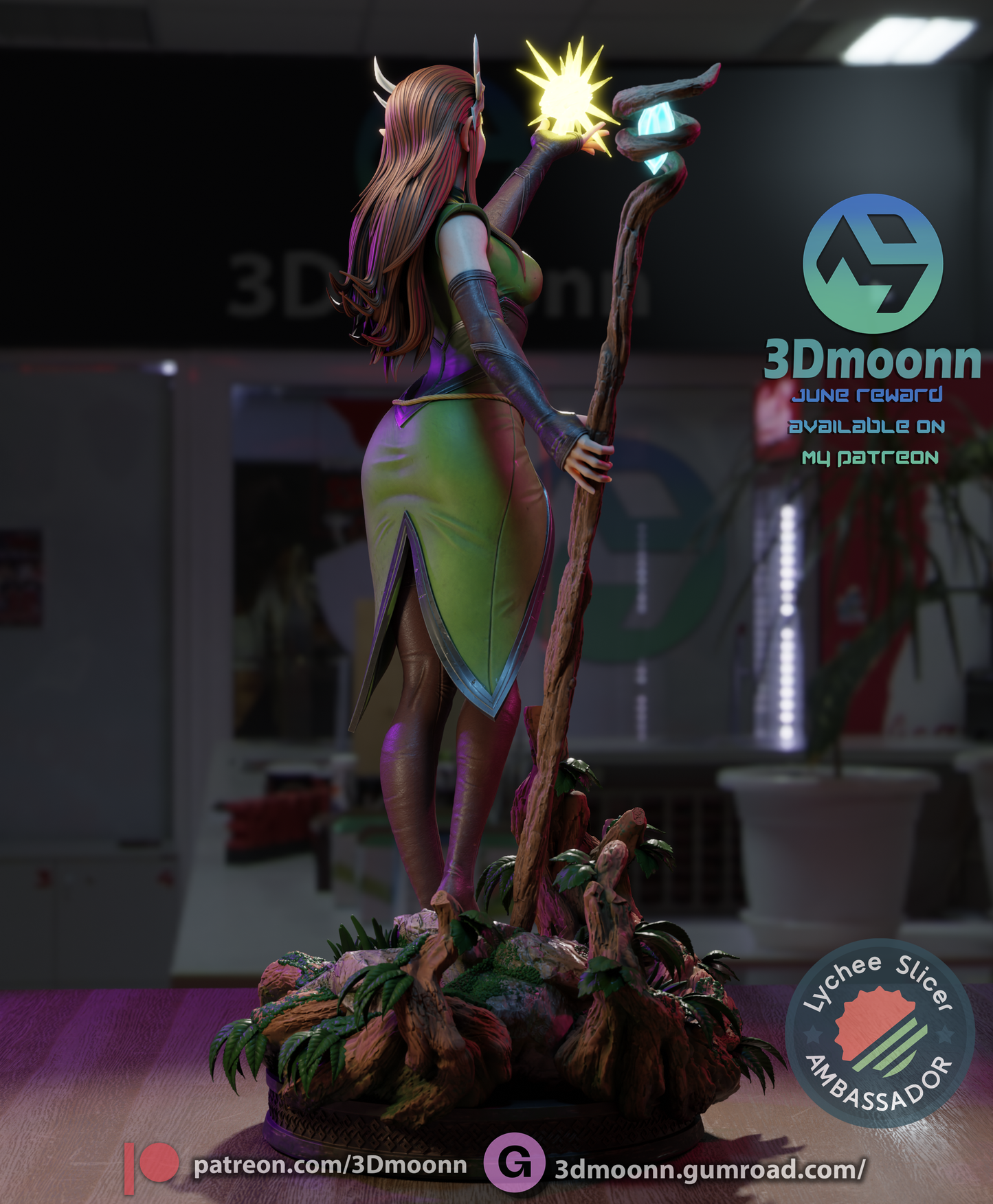 Keyleth | Vox Machina | Handcrafted Figure