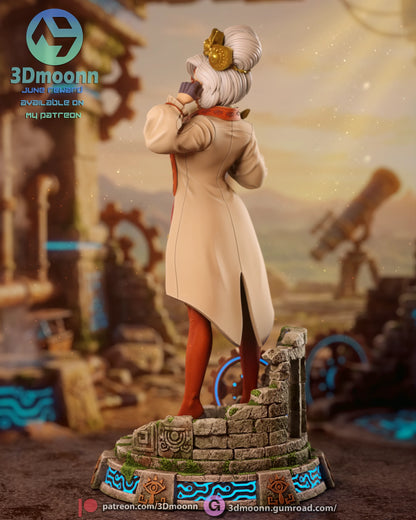 Ancient Sheikah Scientist | Handcrafted Figure