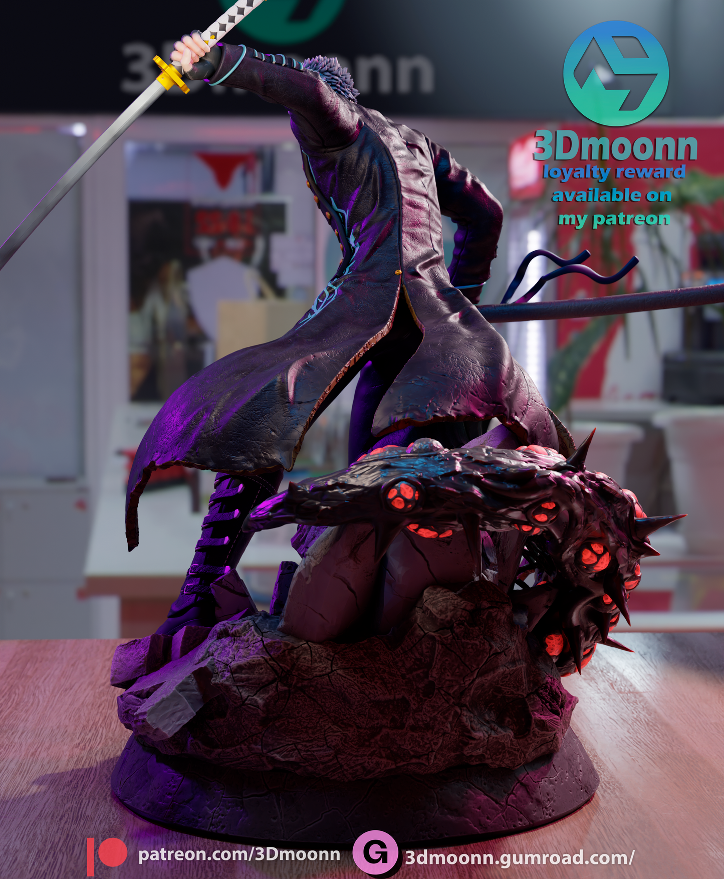 Vergil | Devil May Cry 5 | Handcrafted Figure