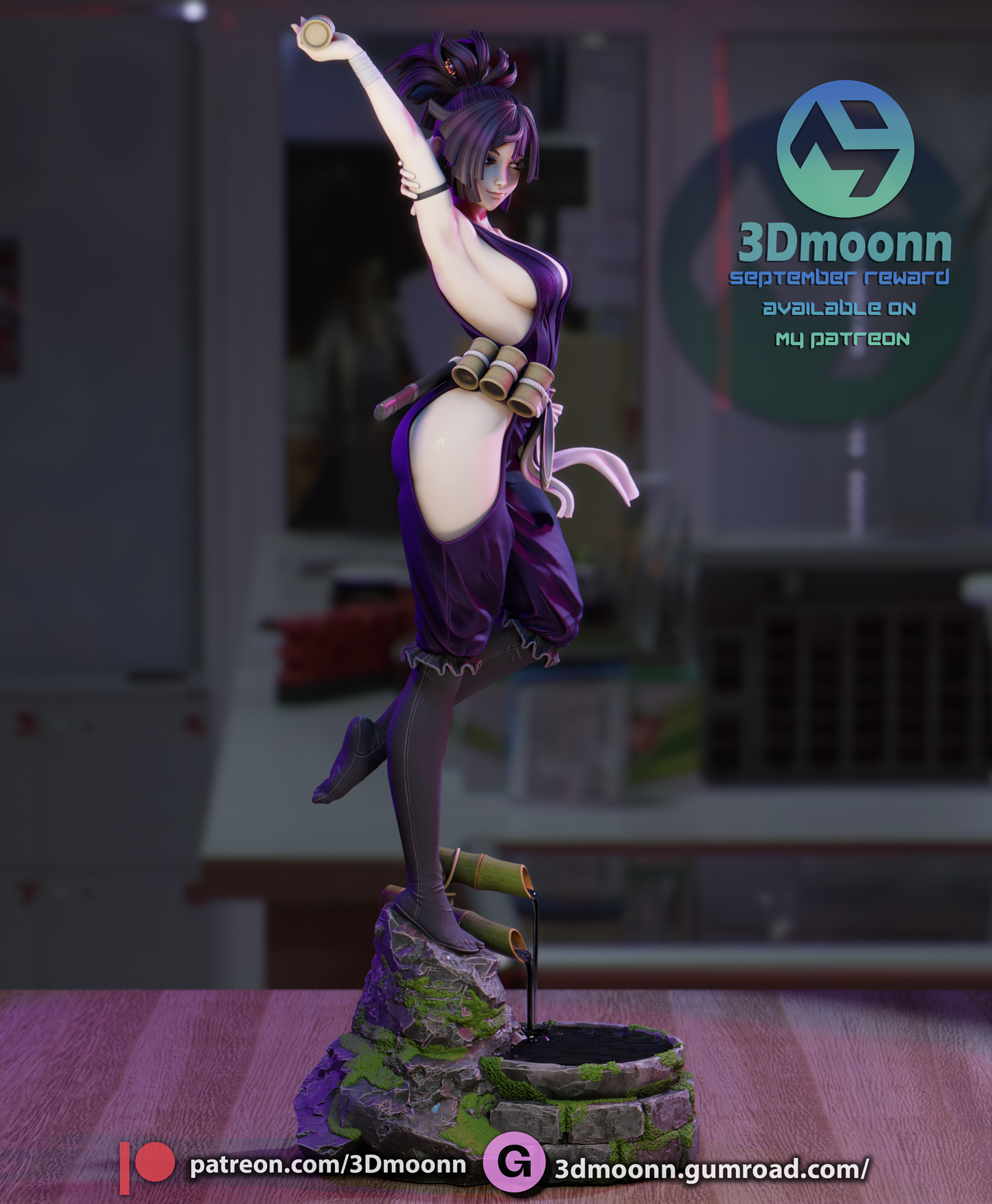 Yuzuriha | Hell’s Paradise | Handcrafted Figure