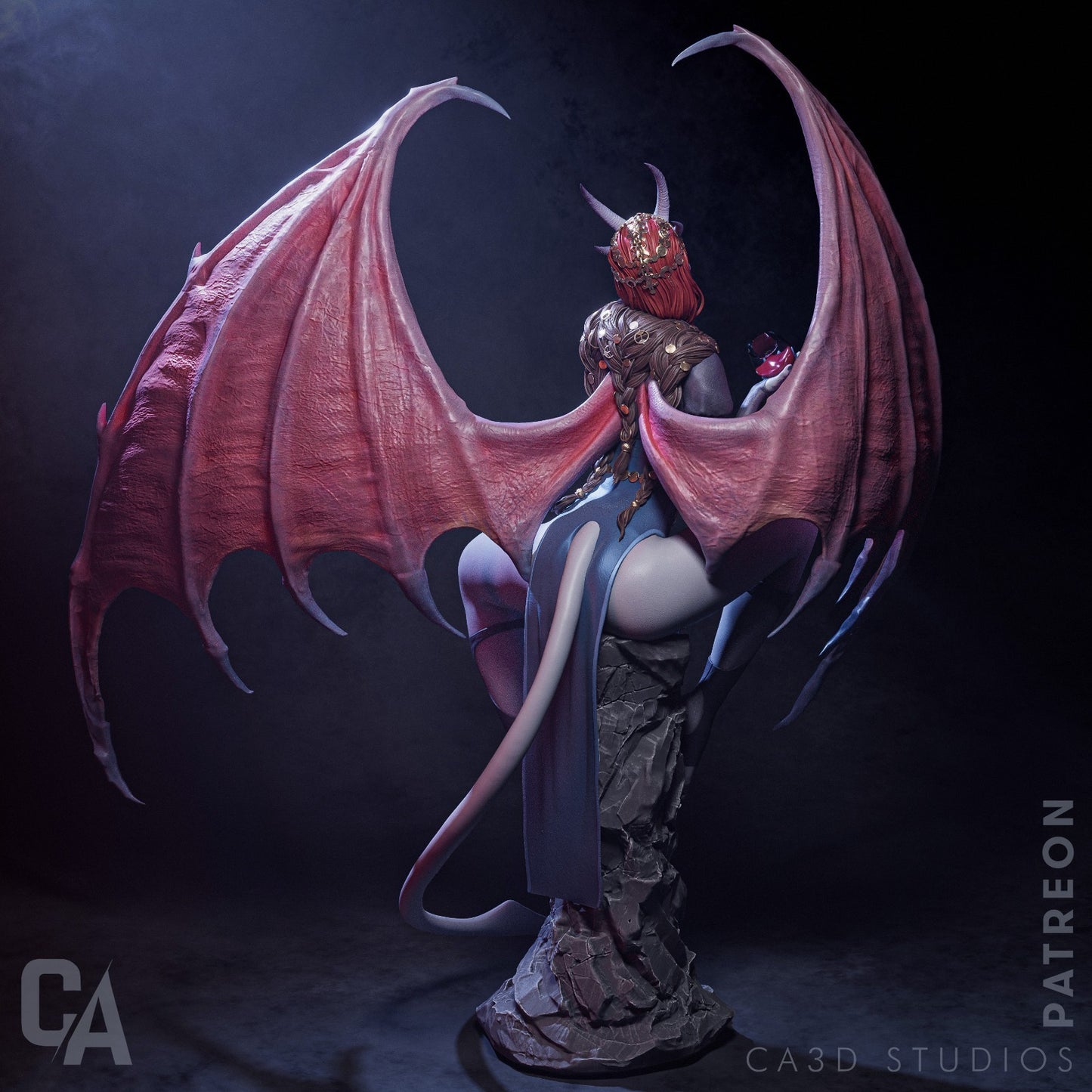 Mizora | Baldur’s Gate 3 | Handcrafted Figure
