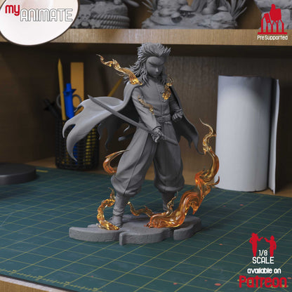 Kyojuro Rengoku | Demon Slayer | Handcrafted Figure