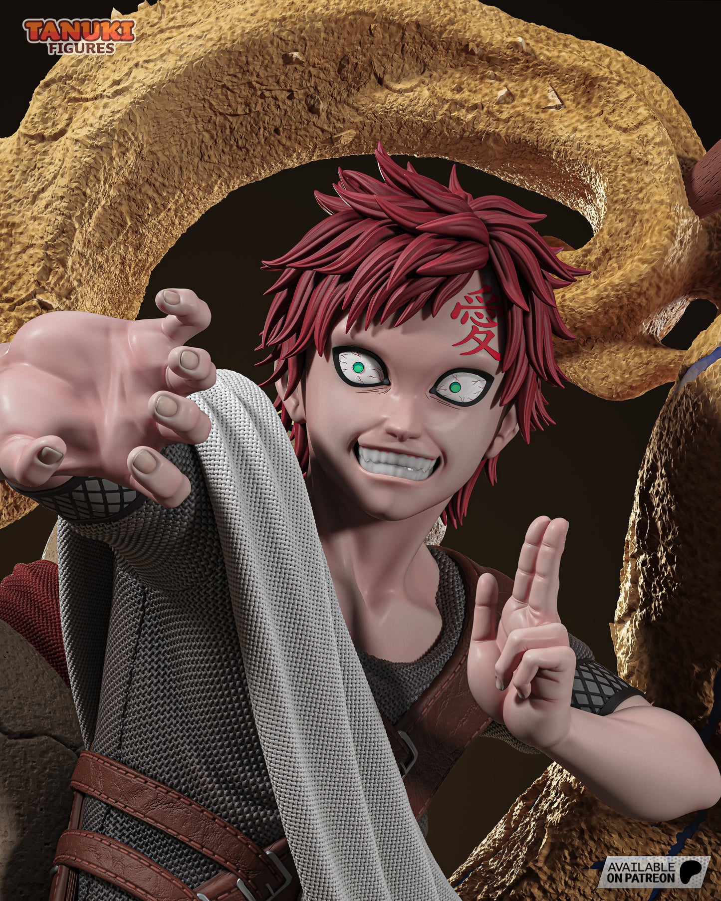 Child of the Sand | Shinobi | Handcrafted Figure