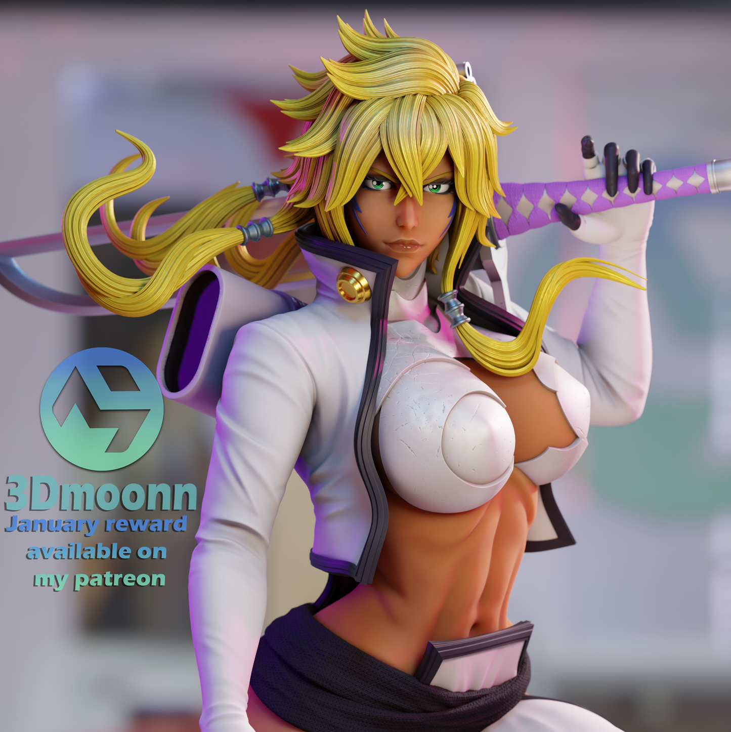 Tier Harribel | Bleach | Handcrafted Figure