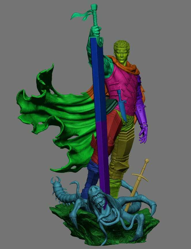 Guts | Berserk | Handcrafted Figure