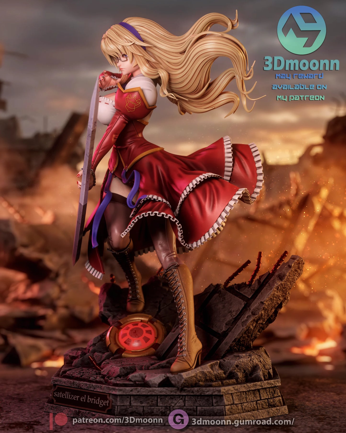 Satellizer L. Bridget | Freezing | Handcrafted Figure