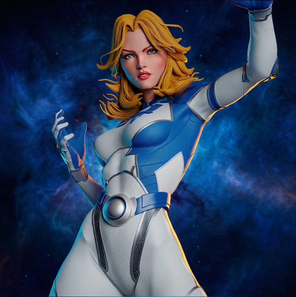 Invisible Woman | Handcrafted Figure
