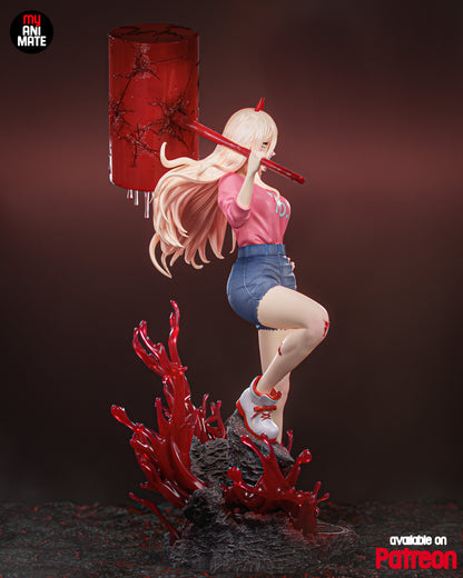 The Blood Fiend Queen | Chainsaw | Handcrafted Figure