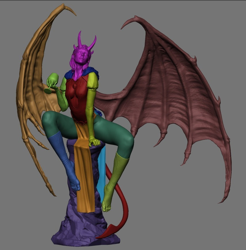 Mizora | Baldur’s Gate 3 | Handcrafted Figure