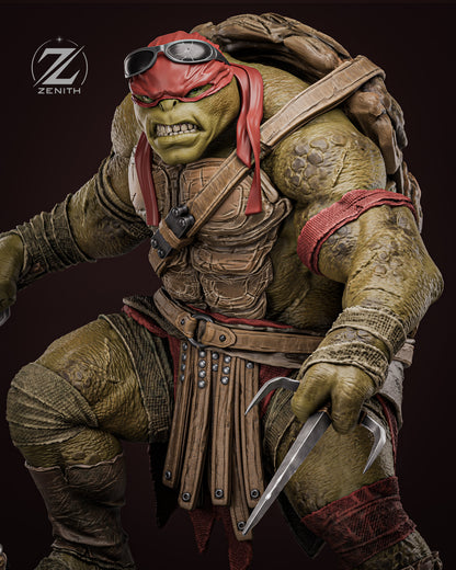 Twin Sai Warrior | Handcrafted Figure