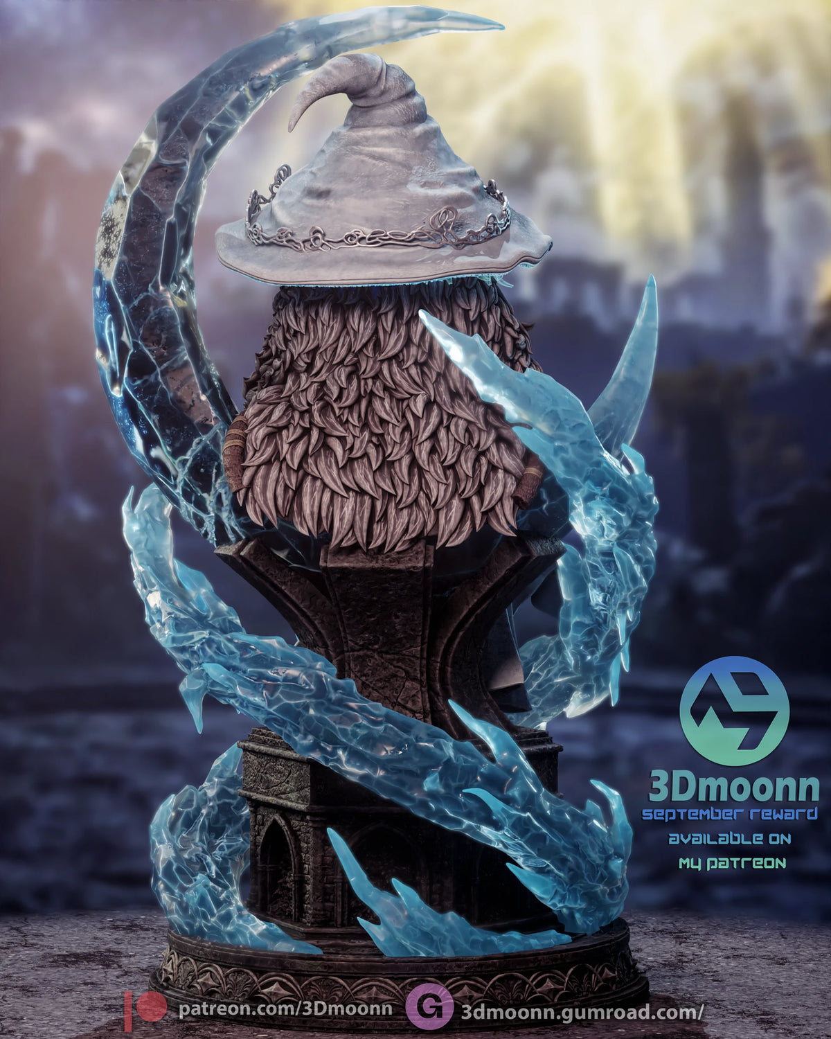 Moon Witch | Handcrafted Figure
