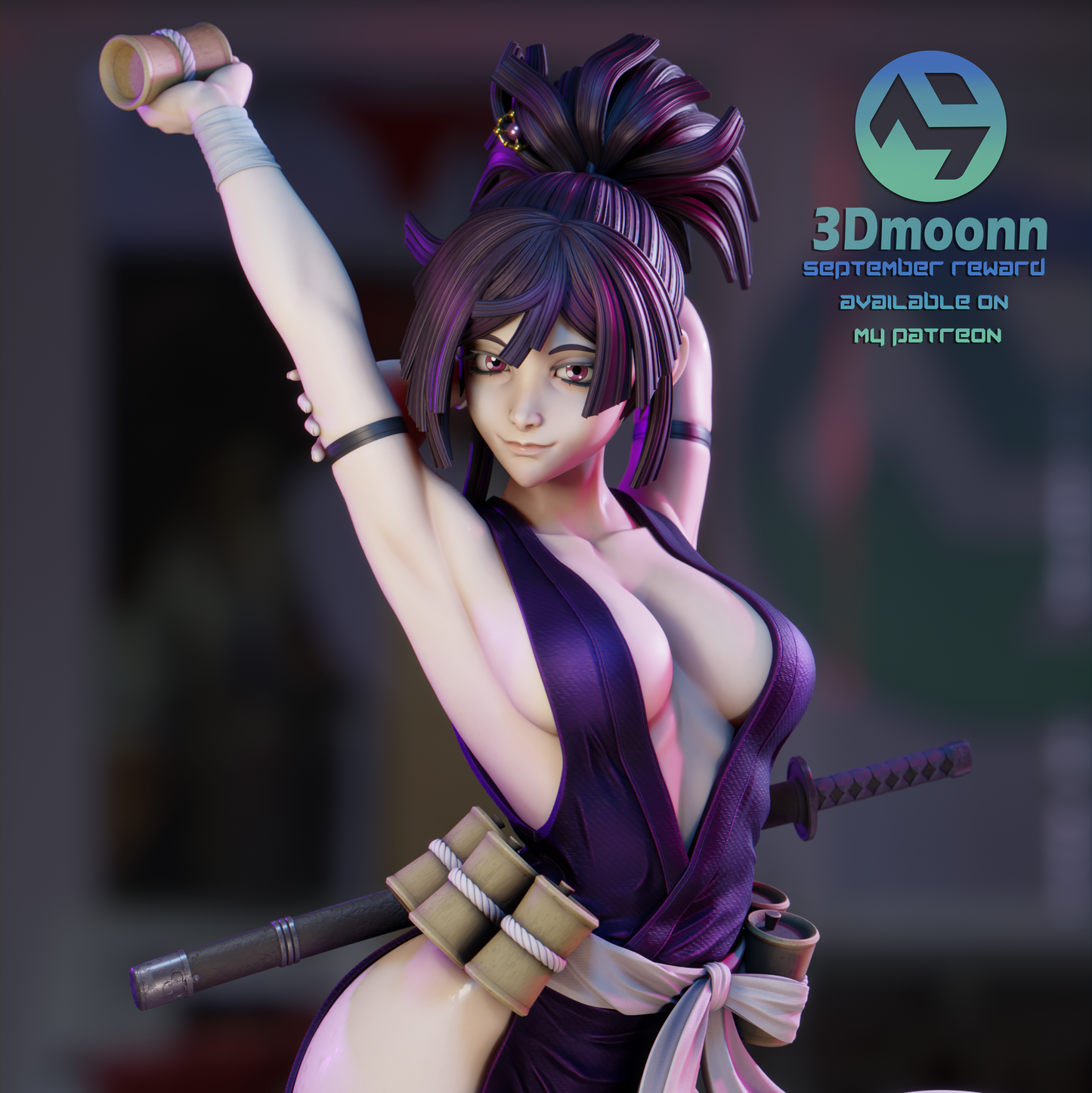 Yuzuriha | Hell’s Paradise | Handcrafted Figure