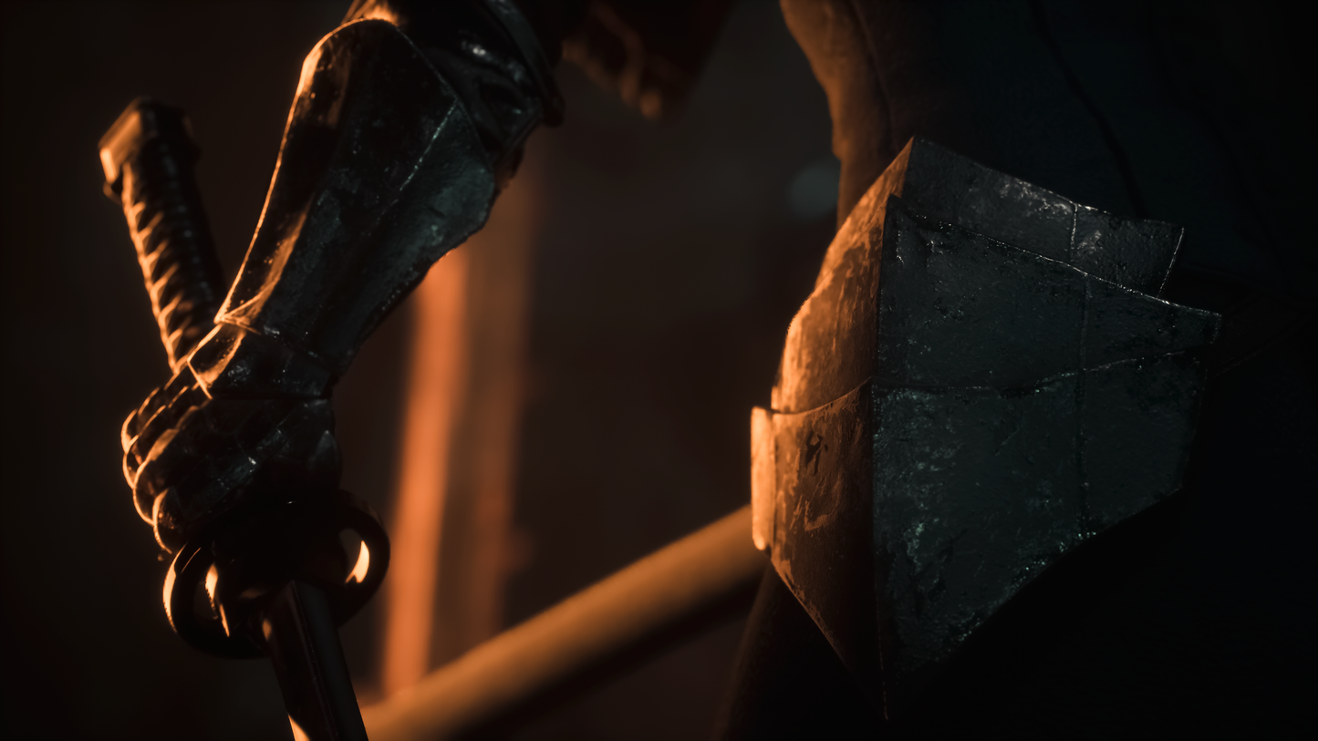 Dark Fire Keeper | Handcrafted Figure