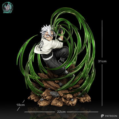 Wind Blade Warrior | Handcrafted Figure