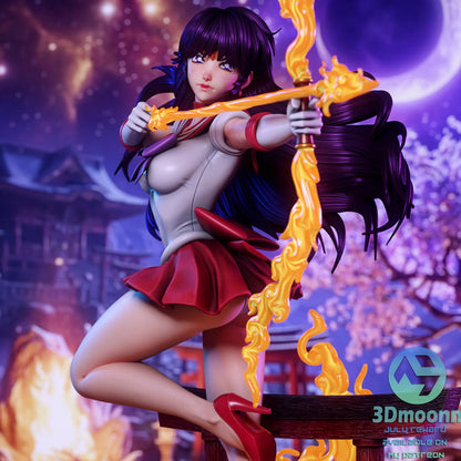 Sacred Flame Maiden | Handcrafted Figure