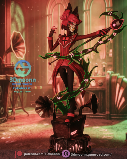 Alastor | Hazbin Hotel | Handcrafted Figure